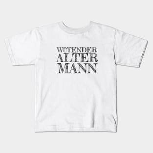 Wütender alter Mann Kids T-Shirt